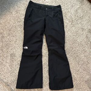 North Face black ski pant size M.